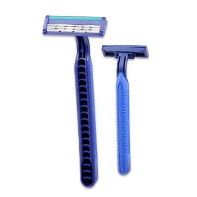 China Triple Max Rubber Blade Handle 3 Blade Disposable Face Shaving Razor for sale