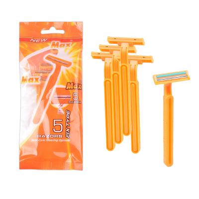 China Twin blade twin blade razor made by professional razor manufacturer for sale