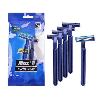 China Twin Blade Razor 2 Blade Shaving Razor Sweden Blade for sale