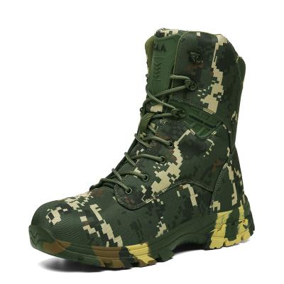 China Extreme Challenges Mens Work Boots Large Size Training Boots Slip Resistant Suede Army Leather Military Desert Boots for sale