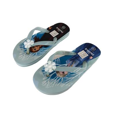 China Summer Waterproof Beach Jelly Design Slips Flip Flop Jelly Straps Kids Flip Flop Slippers for sale