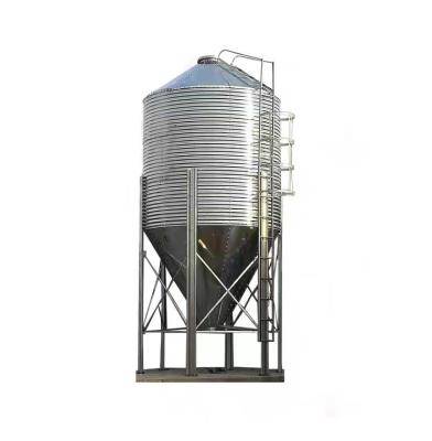 China Pig Farm Poultry Farm Grain Silo Feed Tower For Automatic Chicken Feeding System for sale