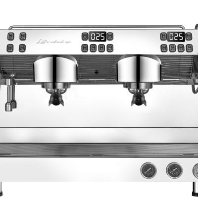 China New-Commercial Hotel Dongyi Espresso Coffee Machine With Two Groups CRM3120C for sale