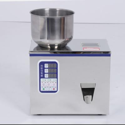 China Beans& AS-200 semi automatic powder coffee weighing filling machine for beans &powder for sale