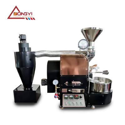 China Dy 1kg hotel home coffee roaster used coffee roasting equipment used rotisserie machine for sale