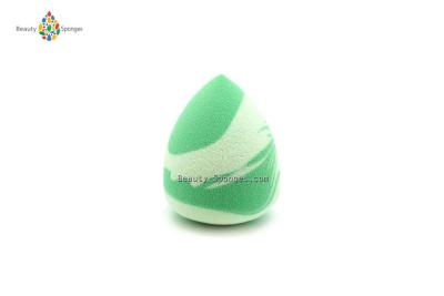 China Mixed Color Face Cosmetic wet makeup sponge , Mini Blending Sponge Hydrophilic PU Material for sale