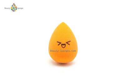 China Standard Professional Beauty Blender Foundation Sponge , foundation ball sponge Screen Printing With APET for sale