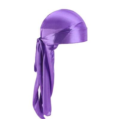 China Custom Wholesale Hot Multifunctional Long Tail Silk Durags Durags Durags Durags Durags Durags Unisex Unisex Silk For Men Hood Set for sale