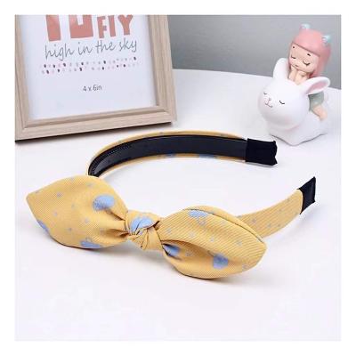 China Hair Decoration Kids Bow Fashion Hair Circle Cloth Cloth Lovely Going Out For Washing Girl Hair Accessories for sale