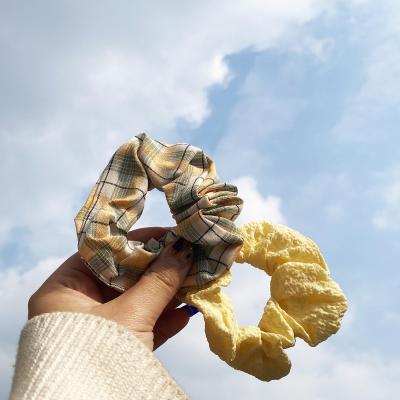 China 2022New Japan Hair and Hair Decoration Ring Fashion Head Tie Scrunchies South Korea Multi Circle Women's Large Intestine Color for sale