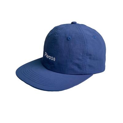 China JOINT Foldable Nylon Sun Hat Wholesale Unstructured Snapbacks Custom Dad Hats for sale