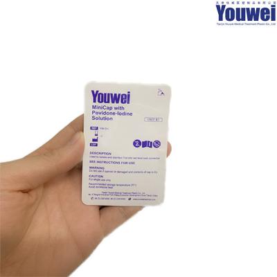 China Peritoneal Dialysis Minicap with povidone-iodine for peritoneal dialysis from Youwei for sale