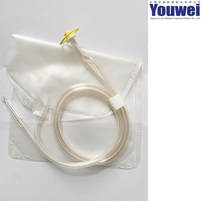 China Double Pvc Dialysis Peritoneal Consumables Tube Drainage Bag for sale