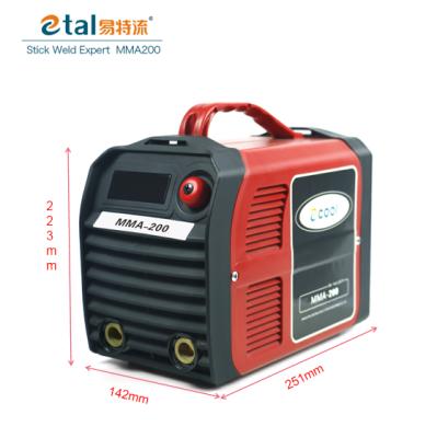 China Portable Small Size Arc Welding Machine DC Inverter Arc Welding Machine Welding Machines for sale