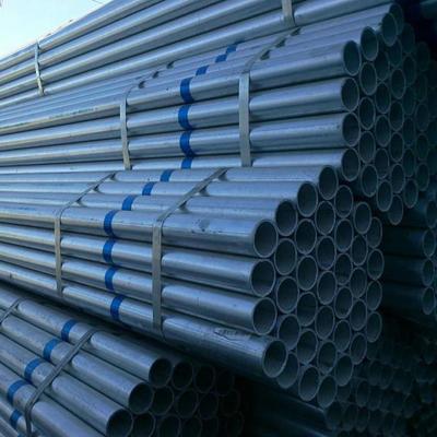 China Tubo de aço galvanizado Tubo de aço sem costura 1 polegada 2 polegadas para tubo soldado de aço galvanizado para corrimão à venda