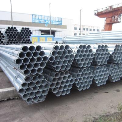 Chine Le tuyau rond galvanisé plongé chaud du tuyau d'acier pi a pré galvanisé le tube galvanisé par tuyau d'acier à vendre