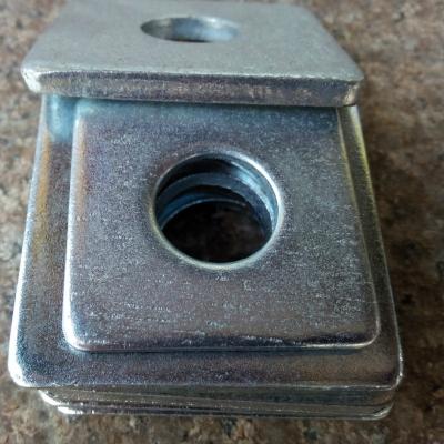 China Square Shape Washers Galvanzied Carbon Steel DIN 436 Square Plate Washers DIN 125 Washer for sale