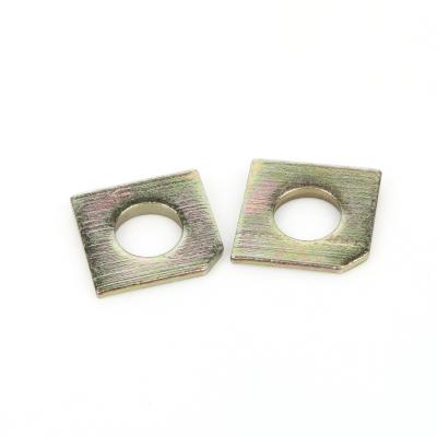 China Bevel Square Taper Washers DIN434 Flat Square Taper Washers for U Section for sale