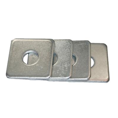 중국 DIN436 M8 A2 \A4 \304\316 Flat Stainless Steel Square Washer with Round Hole 판매용