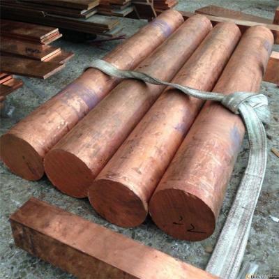 China ASTM Standard C10200 Copper Round Bar Smooth Surface Without Burr C102 Copper Rod zu verkaufen