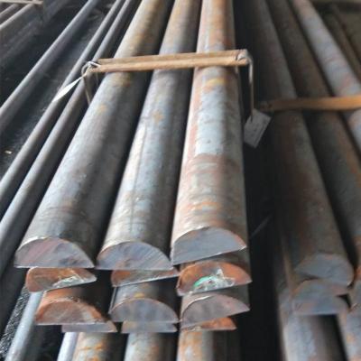 China Half Round Shape Stainless Steel Bar Grade 201 304 316L 310S 321 Half Round Shape Steel Rod for sale