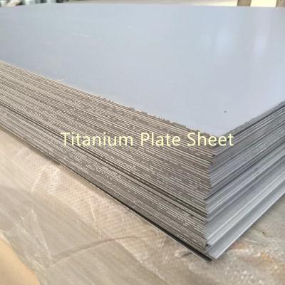 China Titanium Plate Sheet ASTM B265 Gr2 NACE MR0175 GR1 GR2 GR3 GR4 GR5 GR7 Pure Titanium à venda