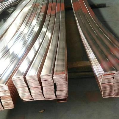 China Electrical Application C11000 CU-ETP C110 Copper Plate Flat Bars 10*3-100*40mm for sale