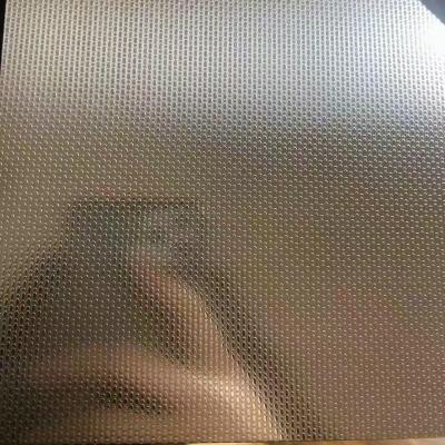 China Embossing Stainless Steel Sheet Linen SS Sheet 0.3 - 3.0mm With Laser Film for sale