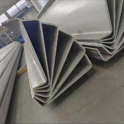 China 304 316 321 310S Stainless Steel U Channel Bending Channels Height 200 - 400mm en venta