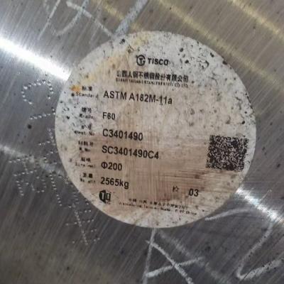 China ASTM A182M F60 Rodas duplex de aço inoxidável / acabamento de descascagem F60 à venda