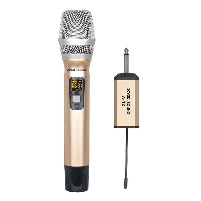 China Handheld Microphone UHF Microphone A-12 Meeting System Wireless Headset With Pick Up for sale