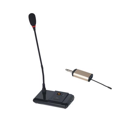 China Wireless Gooseneck Microphone UHF A-12m Microphone Meeting System Headset With Pick Up for sale