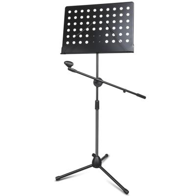 China Portable Adjustable Performance Music Stand With Bag For Instrumental Performance for sale