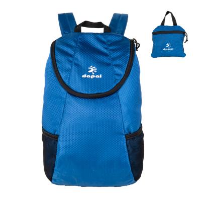 China DAY BACKPACK promotional cheap outdoor travel rucksack polyester ultralight folding waterproof foldable backpack for sale