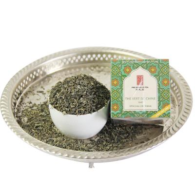 China 9367 green tea leaves of loose tea planted in the high mountains taste good for sale