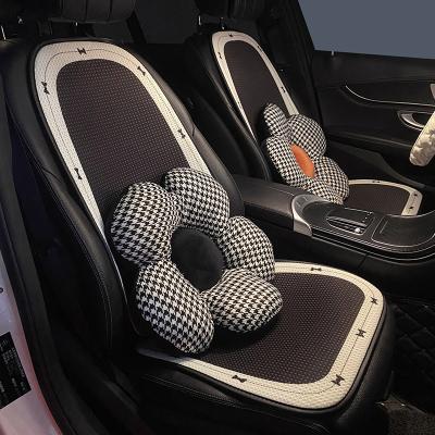 China Sports Car Cushion Four Seasons General Summer Cushion Cool Ice Advanced Comfortable Breathable Car Cushion for sale