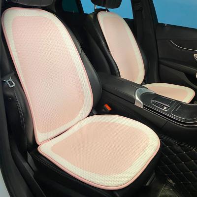 China Sports car cushion Four Seasons General summer cushion cool ice silk cushion pink with comfortable and breathable car cushion for sale