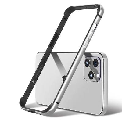 China Shockproof for iPhone 12 Aluminum Frame Bumper Case, Metal Alloy Steel Bumper for iPhone 12 Mini Pro Max for sale