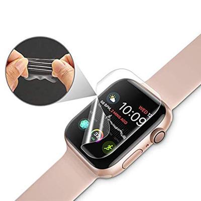 China Soft Zero Bubbles HD Clear PET Screen Protector For Apple Watch Series 1/2/3/4 38mm 40mm 42mm 44mm for sale