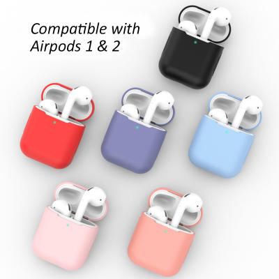 China For Airpod Universal Cover Silicone Skin Cover Device Case For Airpod Earphone 1 2 for sale