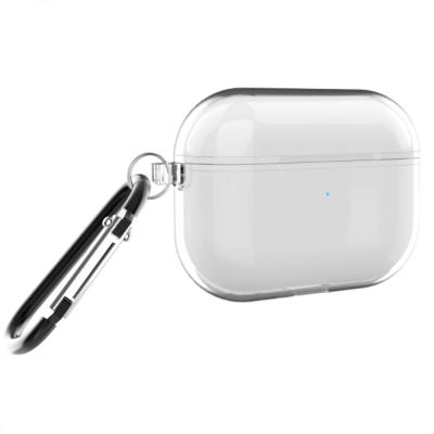 China Full Cover Anti-scratched For Airpod Case Crystal Transparent TPU Silicone Clear Case For AirPods pro 2019 for sale