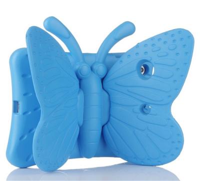 China Portability For iPad Friendly And Protection Kids Style New 10.2 8th 2020 Eva Animal Case Butterfly Style Kids Tablet Case for sale