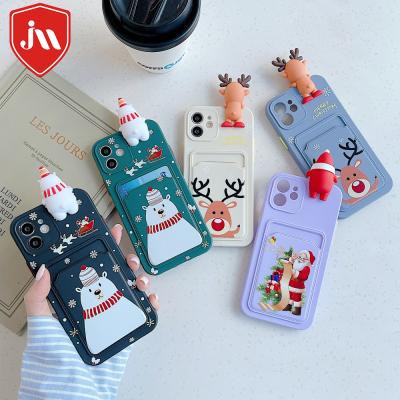 China Anti-fall For iphone 13 pro case Merry Christmas shockproof wallet phone case for iphone 13 pro max phone case for sale