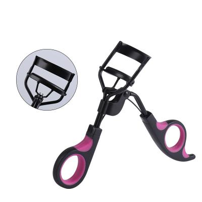 China Durable Wholesale Curl Eyelash Curler Stainless Steel Eyelash Makeup Tool Eyelash Curler Clip With Plastic Handle for sale