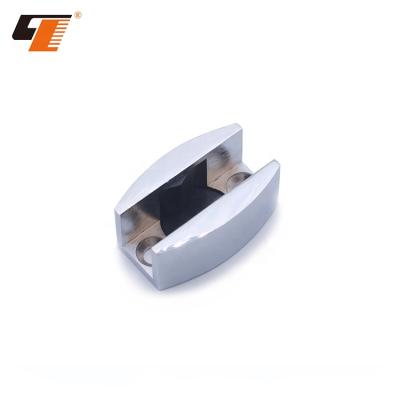 China China Supplier Zinc Alloy Glass Shower Room Hardware Polished Connector Glass Shower Room Fit Single Floor Guide for sale