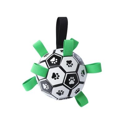 China Viable Hot Selling Football Train Chew Training Pet Toy High Quality PU Toy For Dog And Cat for sale