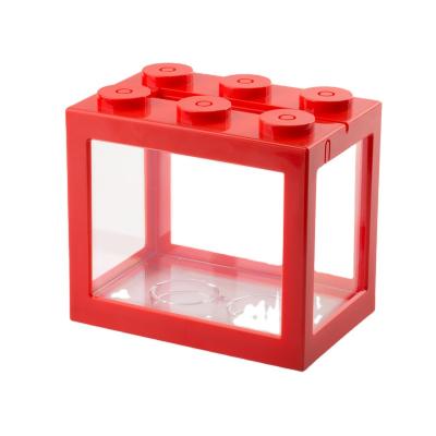 China Viable Creative Multi Color Aquarium Fiberglass Stackable Fish Tanks Equipment for sale