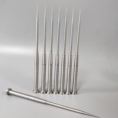 China Härte-Form-Kern-Pin With Heat Treatment For-medizinische Plastikform-Komponenten Rundschleifen Bohler 56HRC zu verkaufen