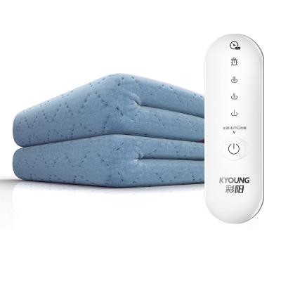 China 2022 New Style Electric Heated Blanket Spray Anti-Static With 3 Heating Levels 4 Hours Automatic Off Double Side Extra Soft Electric Heated White for sale