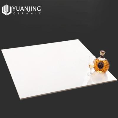 China Europe 800x800mm Anti Slip Glazed Pure White Glazed Porcelain Ceramic Floor Tiles Full Living Room Bedroom Natural Stone Look for sale